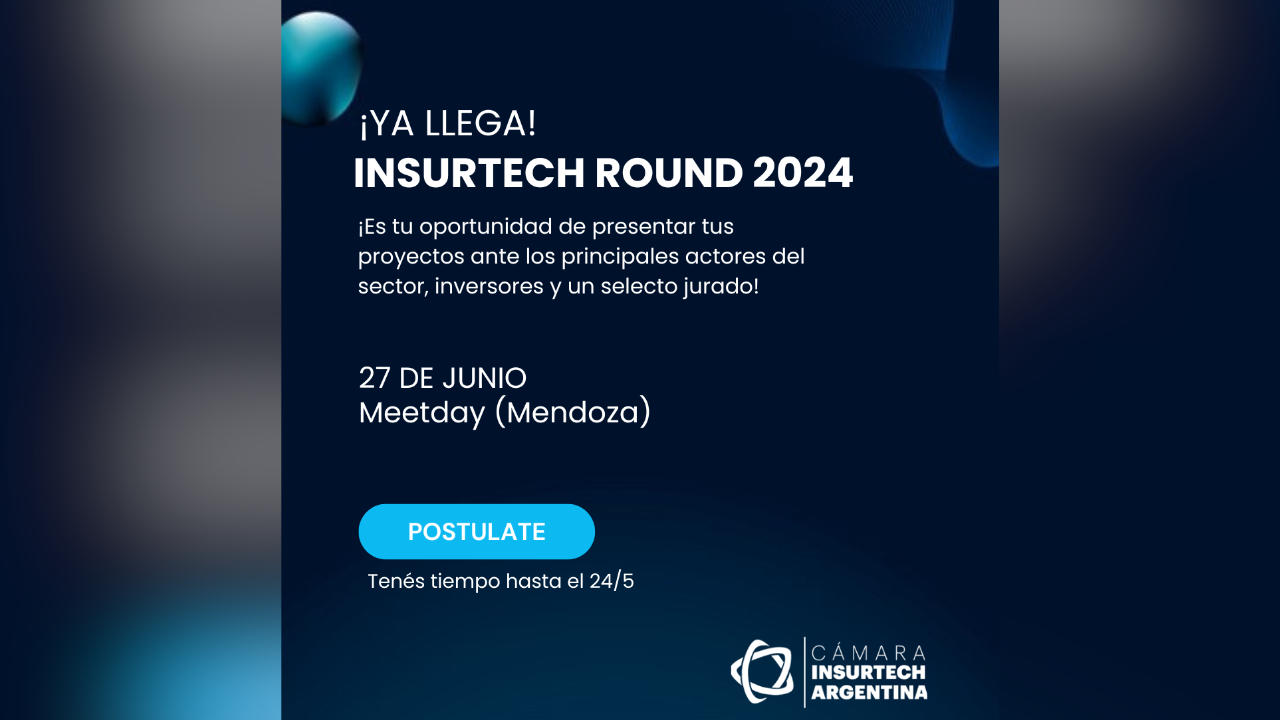 Organizado por el MeetDay de la Cámara Insurtech Argentina, propone un demo day para presentar las empresas más innovadoras en el ámbito de los seguros.Este evento se realizará de forma presencial en el MeetDay 2024 en Mendoza el 27 de junio de 2024.