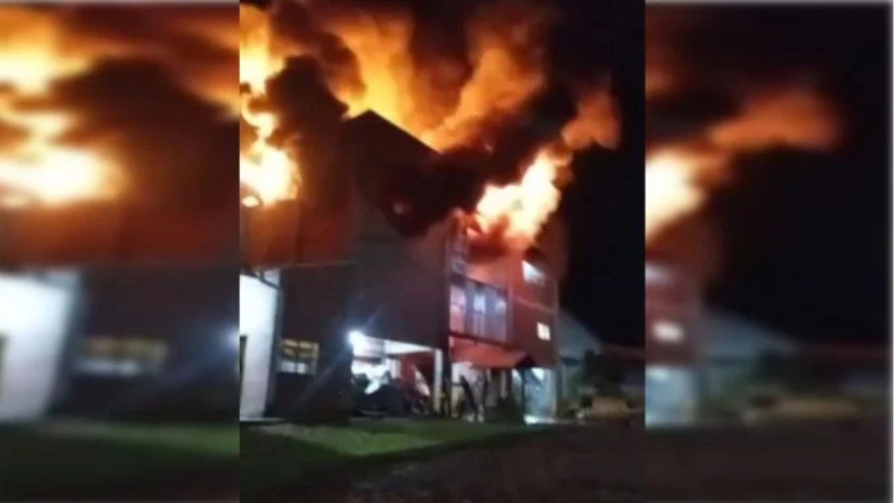 Un incendio en el secadero de la Cooperativa Hoja Verde SRL de Andresito destruyó parte de sus instalaciones. Afortunadamente, no hubo víctimas, pero el daño fue significativo. Se trabaja para reparar las instalaciones y retomar la producción en los próximos días.