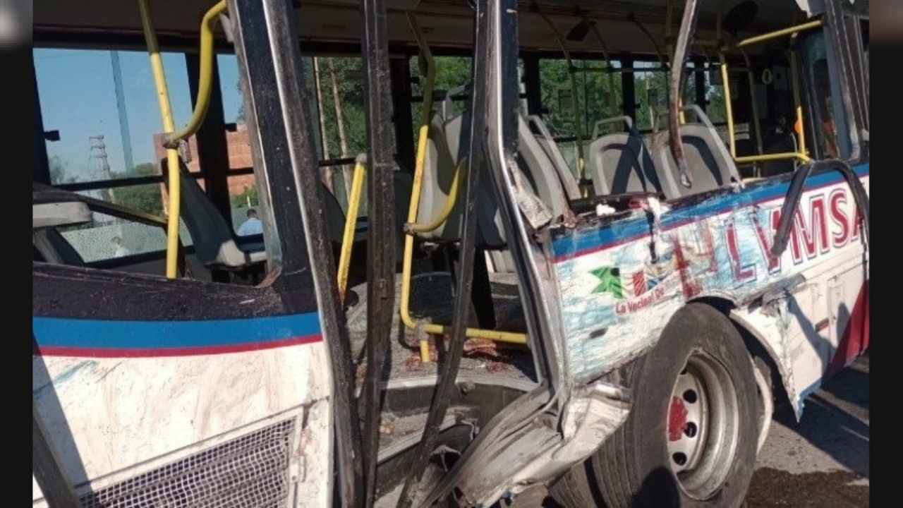 Ocurrió este viernes por la mañana en el cruce de la Ruta 21 y avenida Cristianía. El chofer del camión quedó demorado.