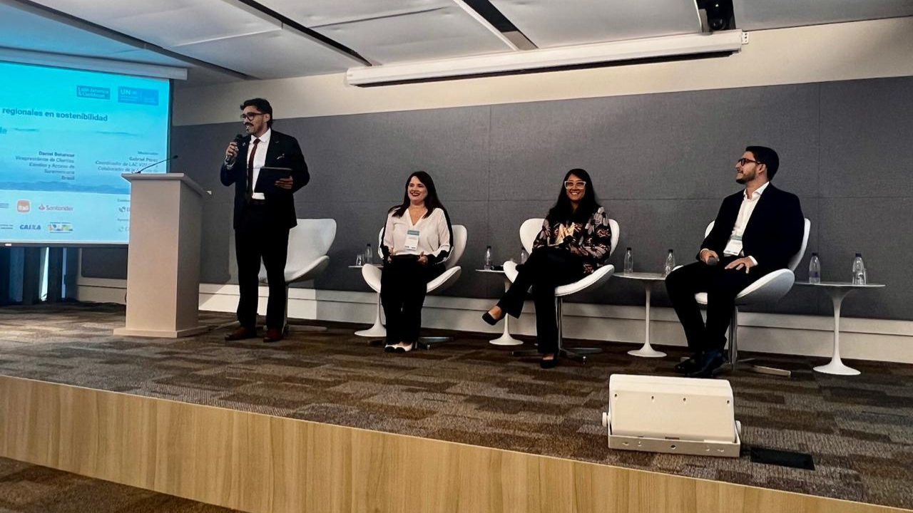 El evento que tiene como objetivo dialogar sobre el papel de los bancos, los seguros y la inversión, transcurrió del 1 al 3 de abril en São Paulo, Brasil.