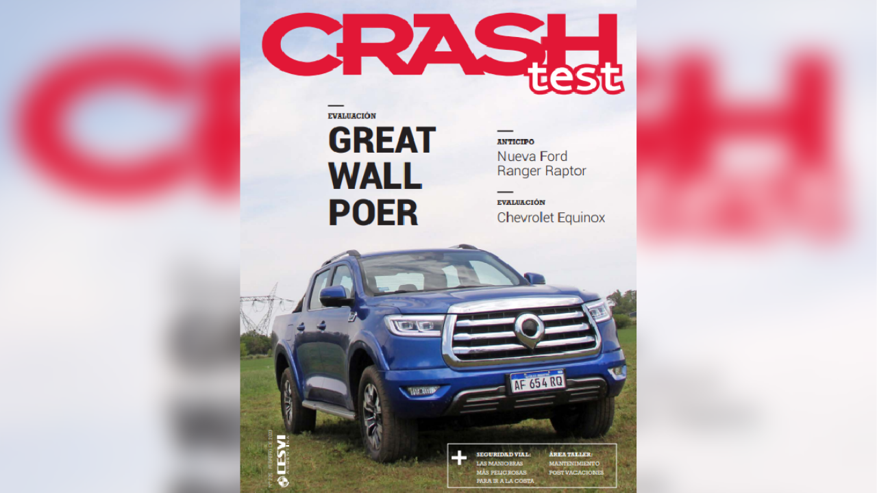 Descargate la última edición de Crash Test y conocé todas las novedades del mundo automotriz y la seguridad vial...