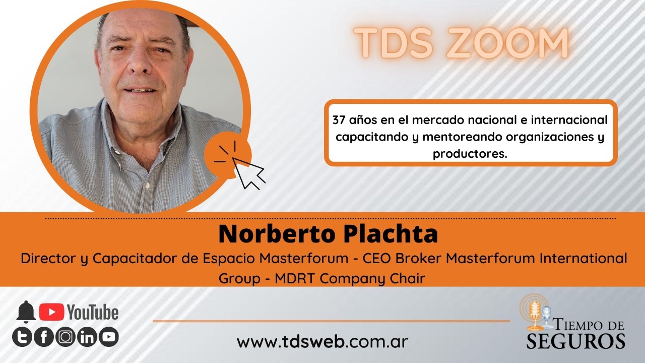 Conversamos con Norberto Plachta,  Director y Capacitador de Espacio Masterforum, CEO de Masterforum International Group  e integrante de la MDRT y que lleva 37 años en el mercado nacional e internacional capacitando organizaciones y productores.