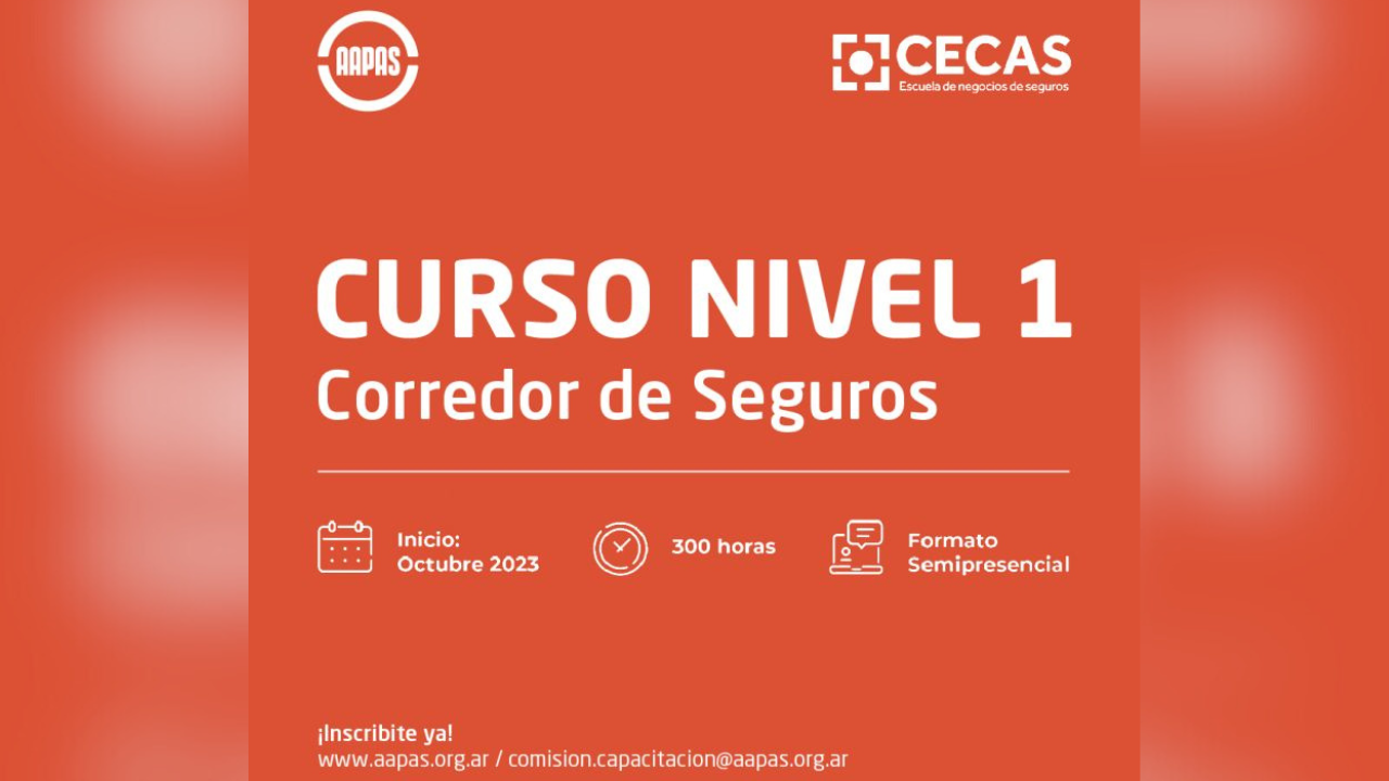 El Nivel 1 de formación inicial es para aquellos que ejerzan como corredores de seguros y reaseguros en España.