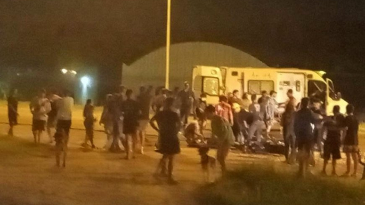 El hecho ocurrió el último lunes por la noche en la ruta internacional 135 y Ferrari de Colón.