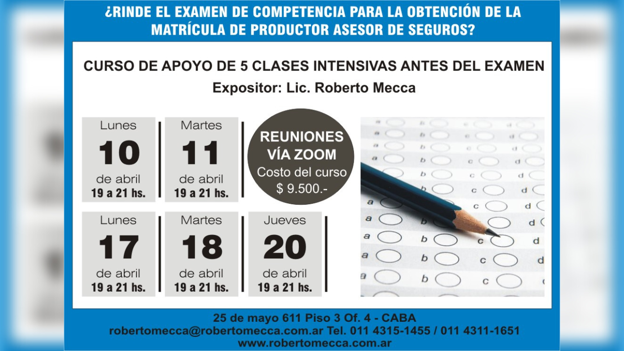 La inscripción está abierta a todo el país y está especialmente dirigida a quienes ya cuentan con la condición de aspirante regular para presentarse a rendir el examen de competencia...