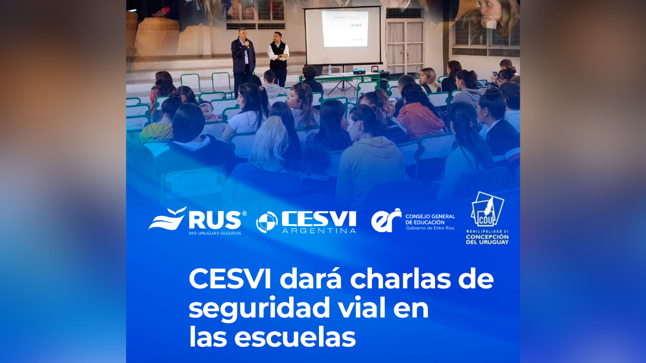 Los días jueves 21 y viernes 22 de agosto se dictarán charlas de seguridad vial en diferentes establecimientos educativos de la ciudad.