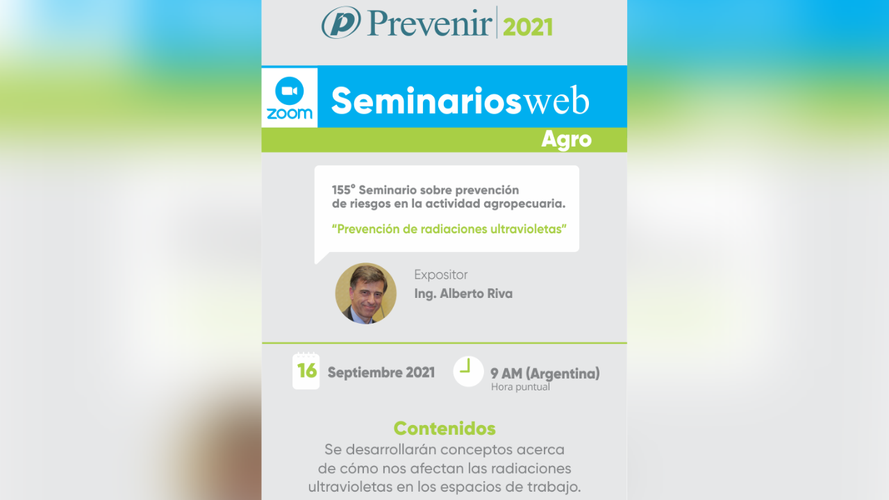 Fecha: 16 Septiembre 2021 - Abierto y gratuito. Cupos limitados. Se entregan certificados.