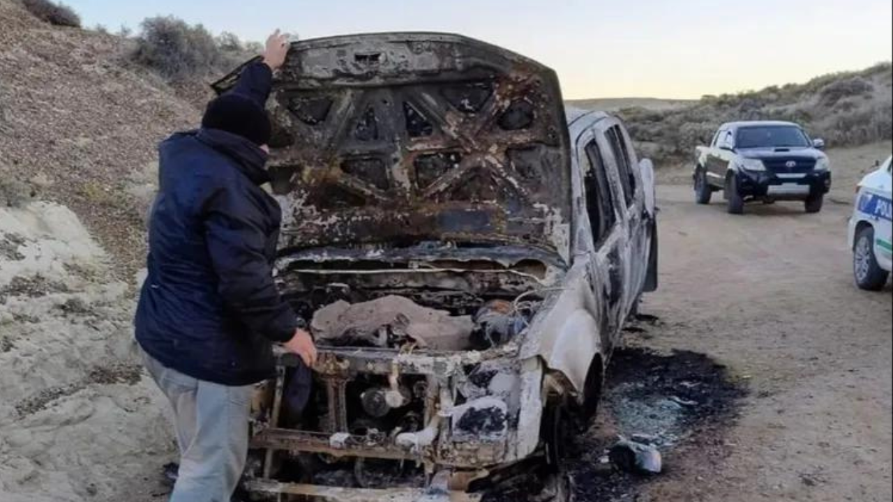 Una investigación policial reveló intento de fraude al seguro mediante la quema de una camioneta.