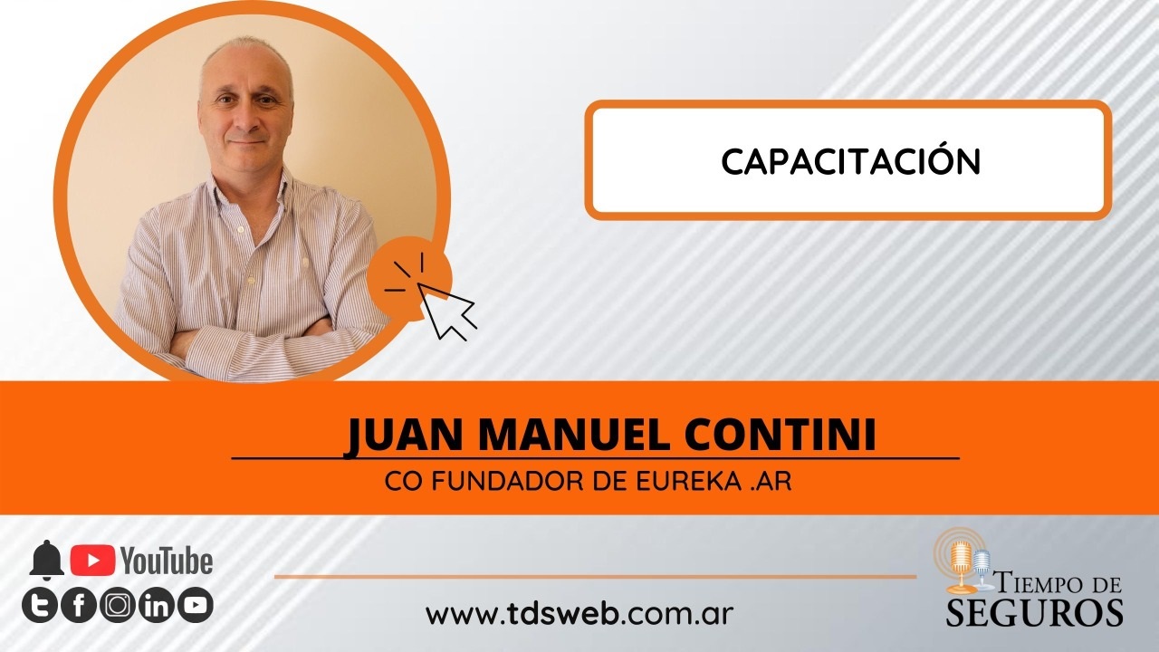 Una nueva charla con los amigos de EUREKA; en esta ocasión con Juan Manuel Contini, quien nos comentó acerca de las últimas novedades en materia de capacitación que están llevando a cabo y sobre cómo se instrumenta su actividad, formando mejores profesionales del seguro para una industria cada vez mas exigente.