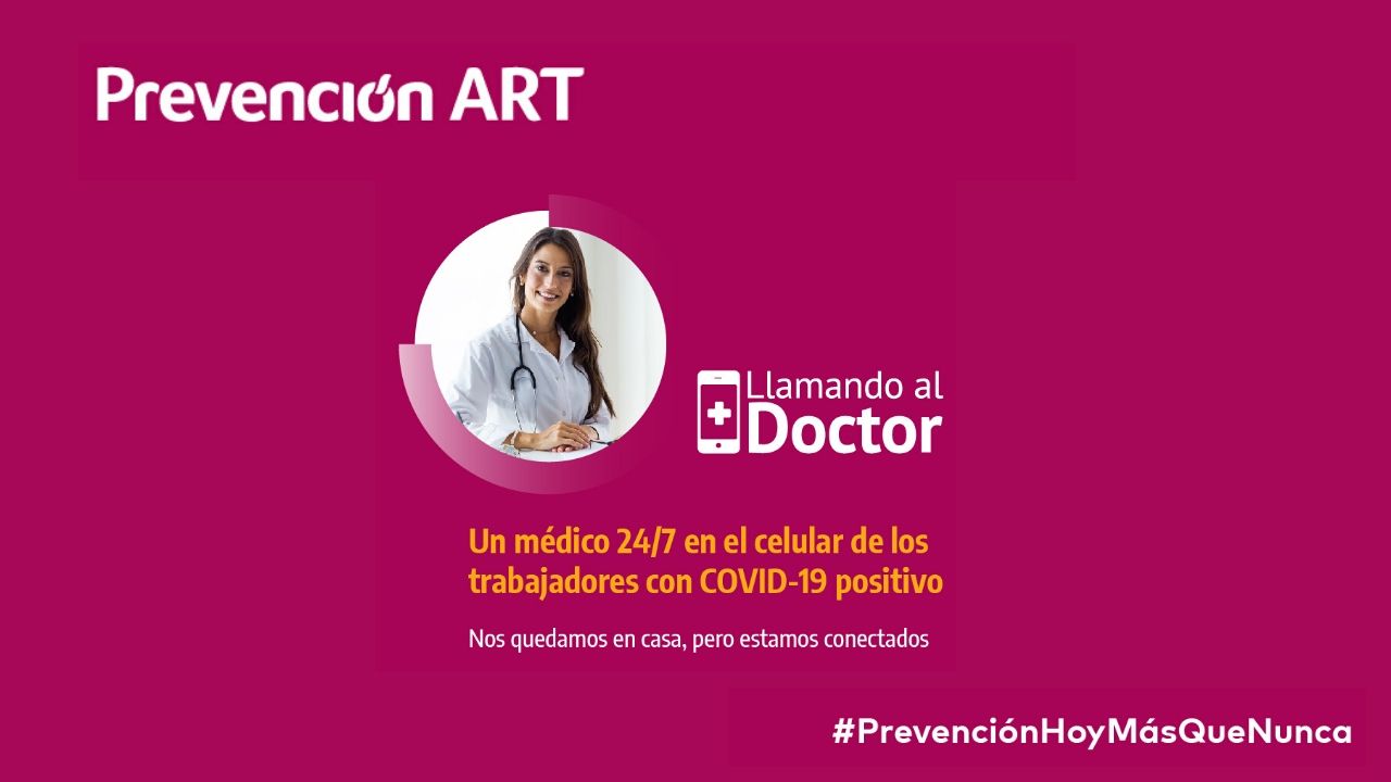 Prevención ART implementó el servicio del reconocido consultorio virtual para los
trabajadores asegurados contagiados por COVID-19, con el fin de poder realizar un
seguimiento del estado y tratamiento de los pacientes.