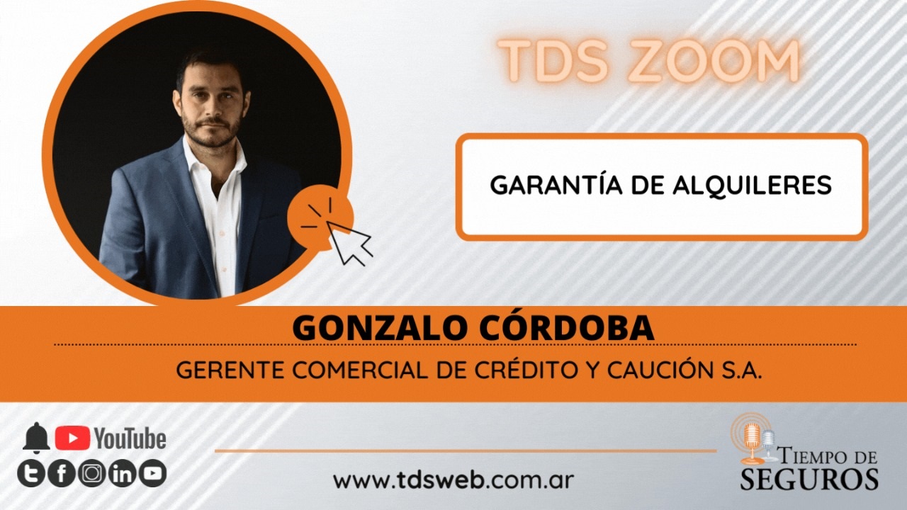 Conversamos con Gonzalo Córdoba, Gerente Comercial de Crédito y Caución S.A. para conocer acerca del creciente mercado de caución de alquileres, sobre su participación en "Garantía Mas Fácil", el programa para inquilinos del GCBA; qué coberturas ofrecen; cuál es el mecanismo de suscripción y sobre el seguro de caución en general como puerta de entrada y potenciador de nuevos negocios para el productor de seguros.