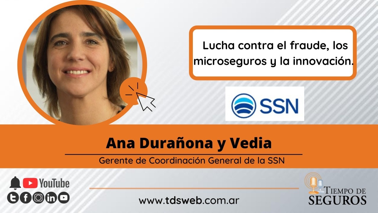 Conversamos con Ana Durañona y Vedia, Gerente de Coordinación General de la SSN, para conocer las acciones desarrolladas por el #8M y aquellas vinculadas a otros temas de especial relevancia para el mercado, como la lucha contra el fraude, los microseguros y la innovación.