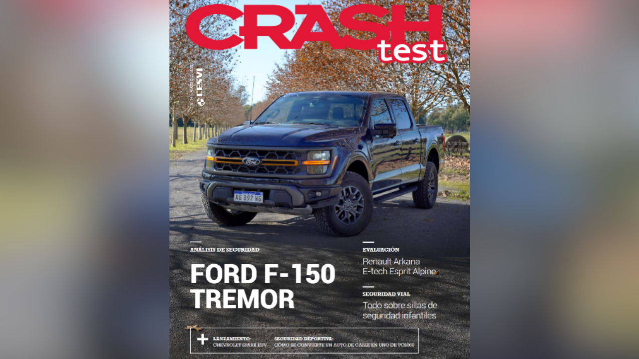 Descargate la última edición de Crash Test y conocé todas las novedades del mundo automotriz y la seguridad vial.