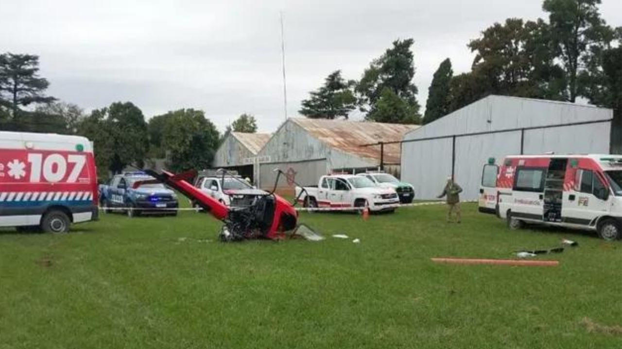 Bomberos, trabajaban en el lugar Comando Radioeléctrico, Sies y Guardia Urbana de Pueblo Esther.