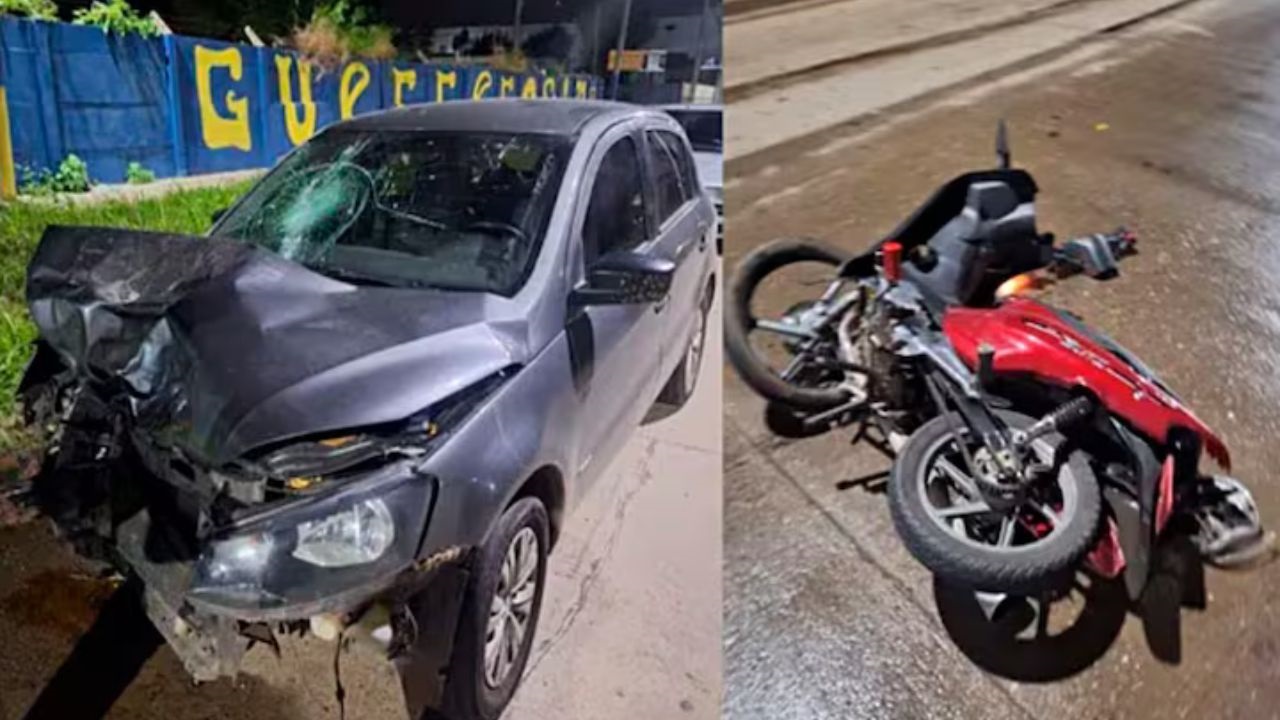 El conductor dio positivo en alcoholemia y quedó aprehendido por doble homicidio culposo.