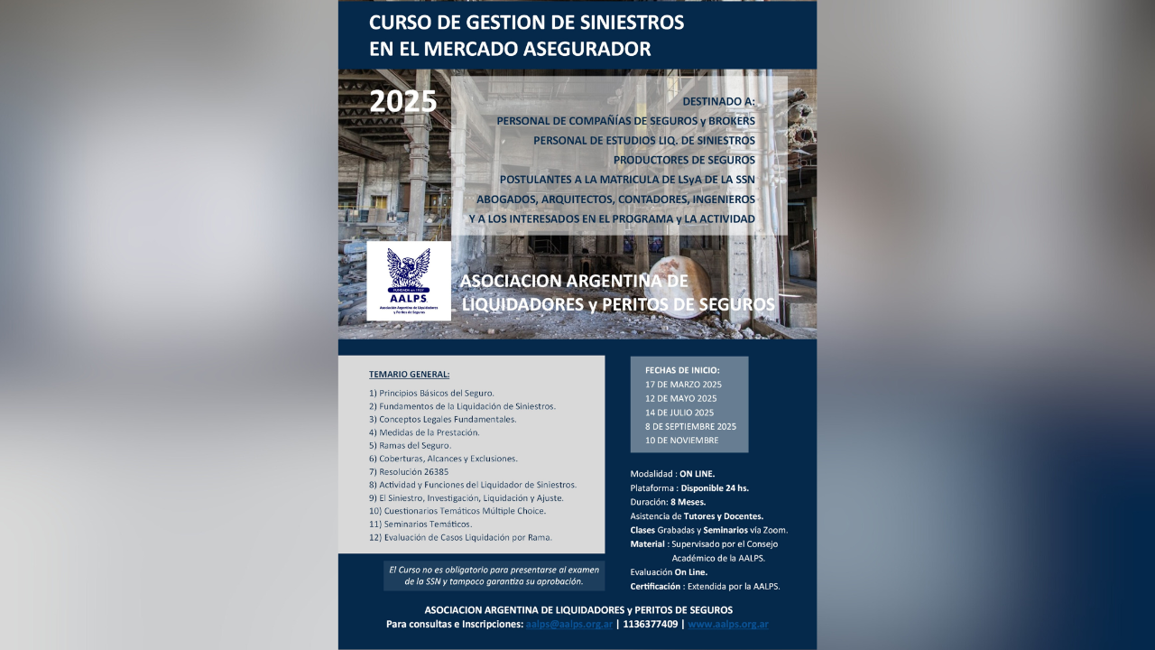 Cierre de inscripción. Fecha de Inicio: 12 DE MAYO 2025. Los cursos se extenderán por 8 meses.