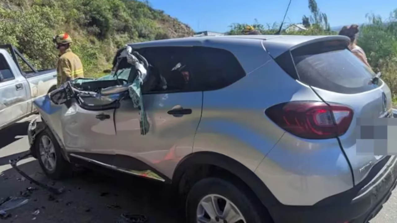 Por ahora se desconoce el motivo por el que el camión perdió el brazo mecánico de su acoplado.