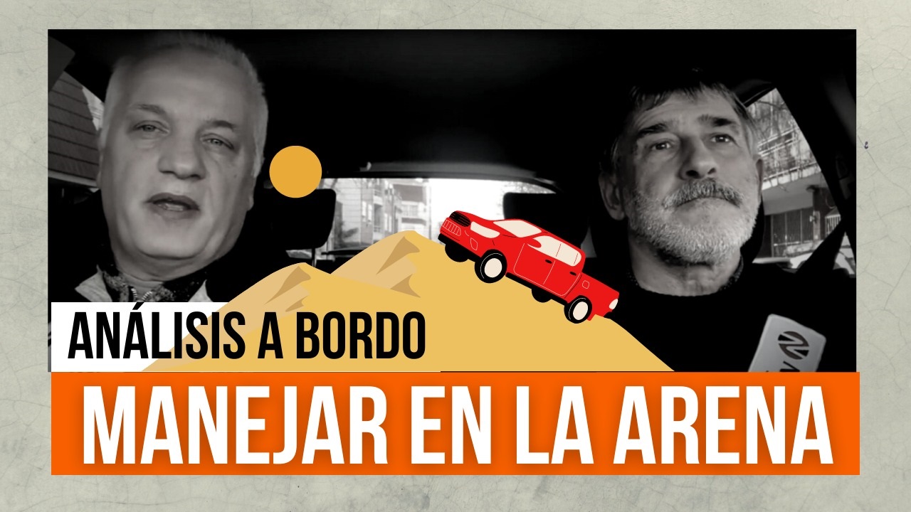 Un nuevo análisis a bordo con  el Ing. Fabián Pons, Presidente de OVILAM ( Observatorio Vial Latinoamericano). Hoy conversamos sobre cómo se conduce en la arena. ¿Está permitido hacerlo? ¿Qué pasa con el seguro si sufro un accidente? ¿Cuál es la causa mas frecuente al encajarse? ¿Y si lo meto en el agua? ¿Cómo se sube y cómo se baja una duna?