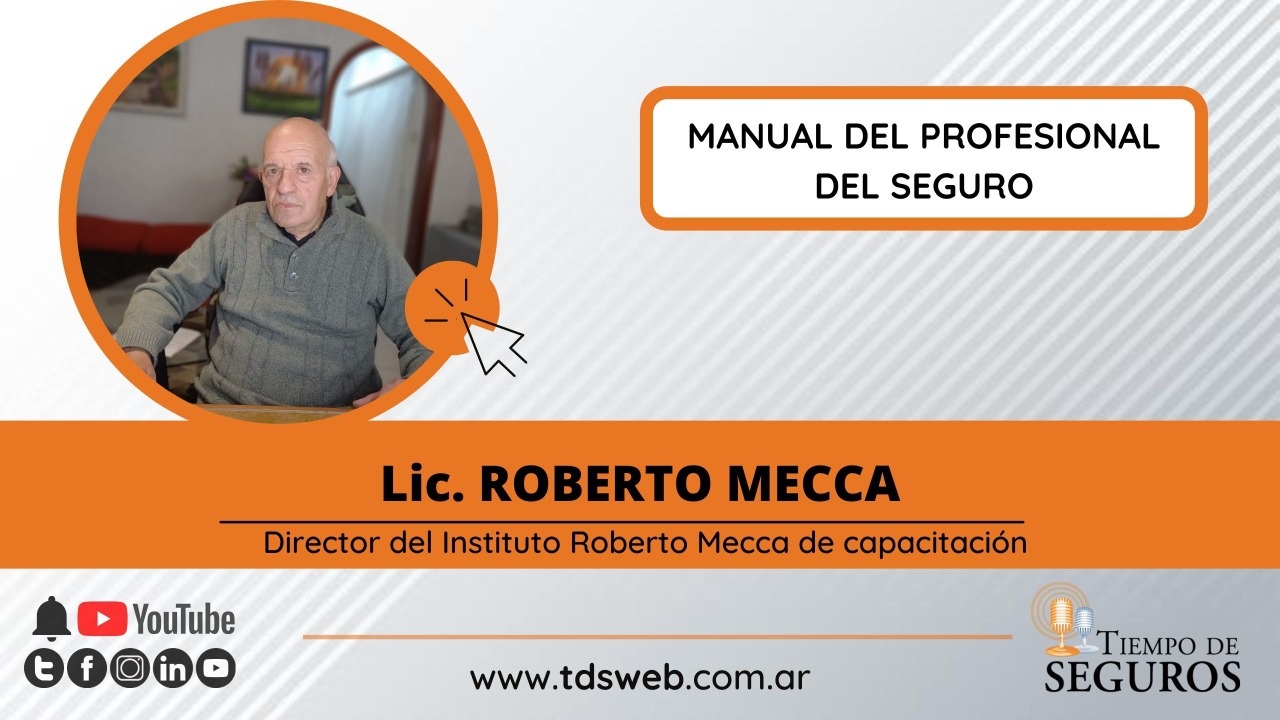 Un gusto conversar con el Lic. Roberto Mecca para conocer acerca del lanzamiento de la 18a. edición del MANUAL DEL PROFESIONAL DEL SEGURO...