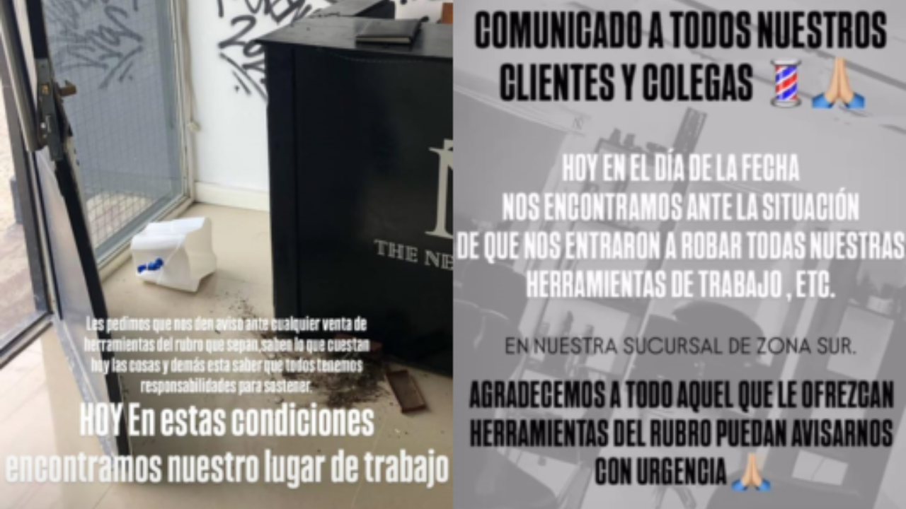 Los delincuentes forzaron una puerta y se llevaron computadoras, dinero en efectivo y herramientas de trabajo.