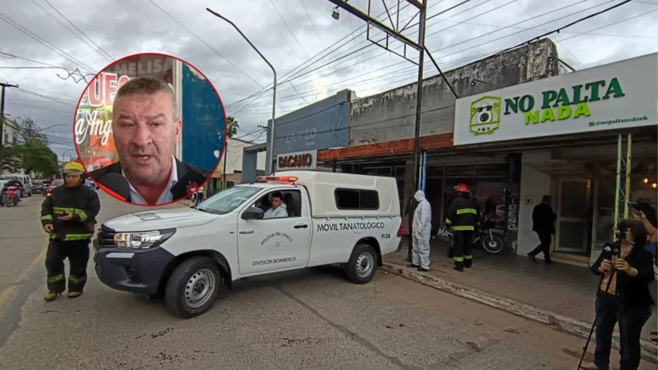 "El matafuego presenta una explosión hacia afuera, aparentemente por una sobrecarga", dijo el fiscal César Collado que lleva adelante la investigación.