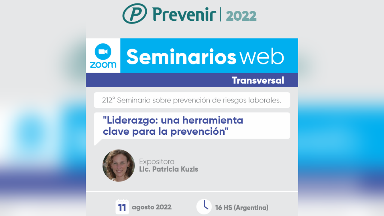 Fecha: 11 Agosto 2022 - Abierto y gratuito. Cupos limitados. Se entregan certificados.