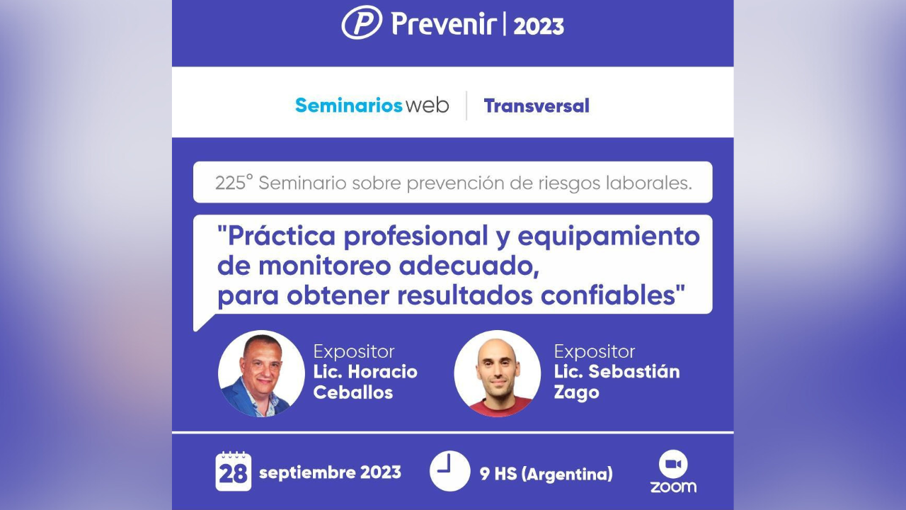 225° Seminario sobre prevención de riesgos laborales