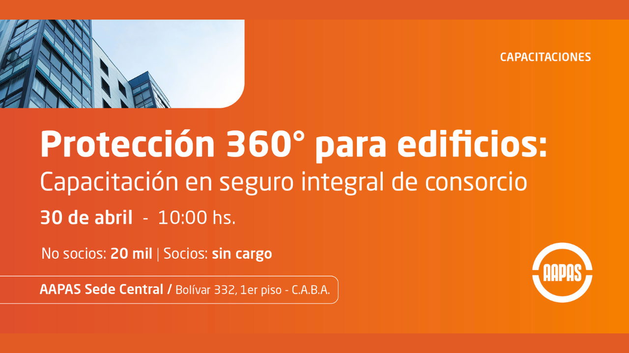En la misma podrás conocer en detalle los riesgos, coberturas y casos reales que involucran a edificios y conjuntos inmobiliarios. Fecha: Miércoles 30/04/2025.