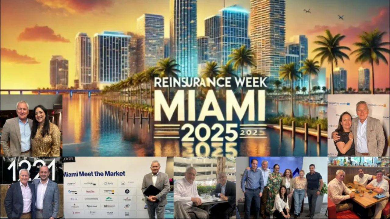 Consolidando su compromiso con el ecosistema asegurador latinoamericano, la compañía participó activamente en el Miami Reinsurance Week 2025.