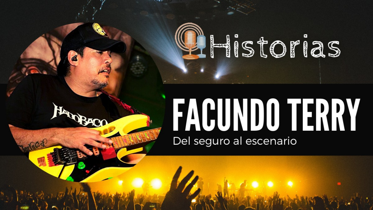 Facundo Terry, a quien muchos conocen desde hace años en el mercado asegurador, es seguramente más conocido por el público del rock nacional, por ser 1° guitarra de Nagual (@nagualoficial)...