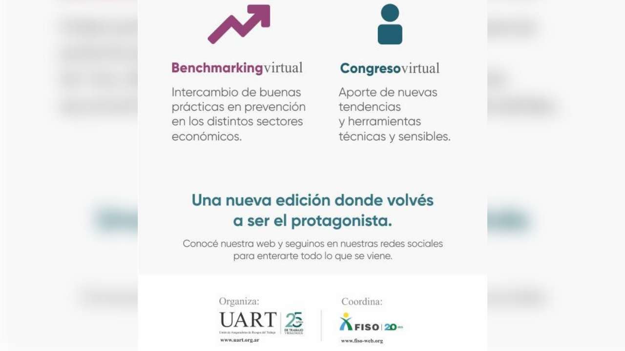 La Unión de Aseguradoras de Riesgos del Trabajo, inicia su 11° edición del Programa Prevenir, con la coordinación de FISO, con un nuevo Seminario a realizarse el próximo 24/06...