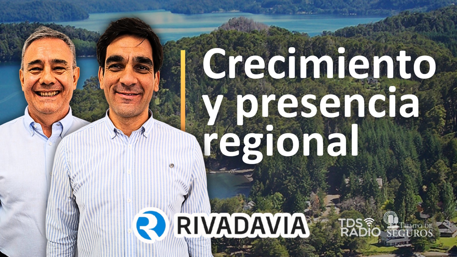 En esta nueva visita a la ciudad nos llegamos hasta el Centro de Atención al Cliente que Seguros Rivadavia, donde conversamos con su Gerente, Nicolás Salas, y también con Sergio Vivas, Gerente de Ventas de Bariloche y Neuquén.
