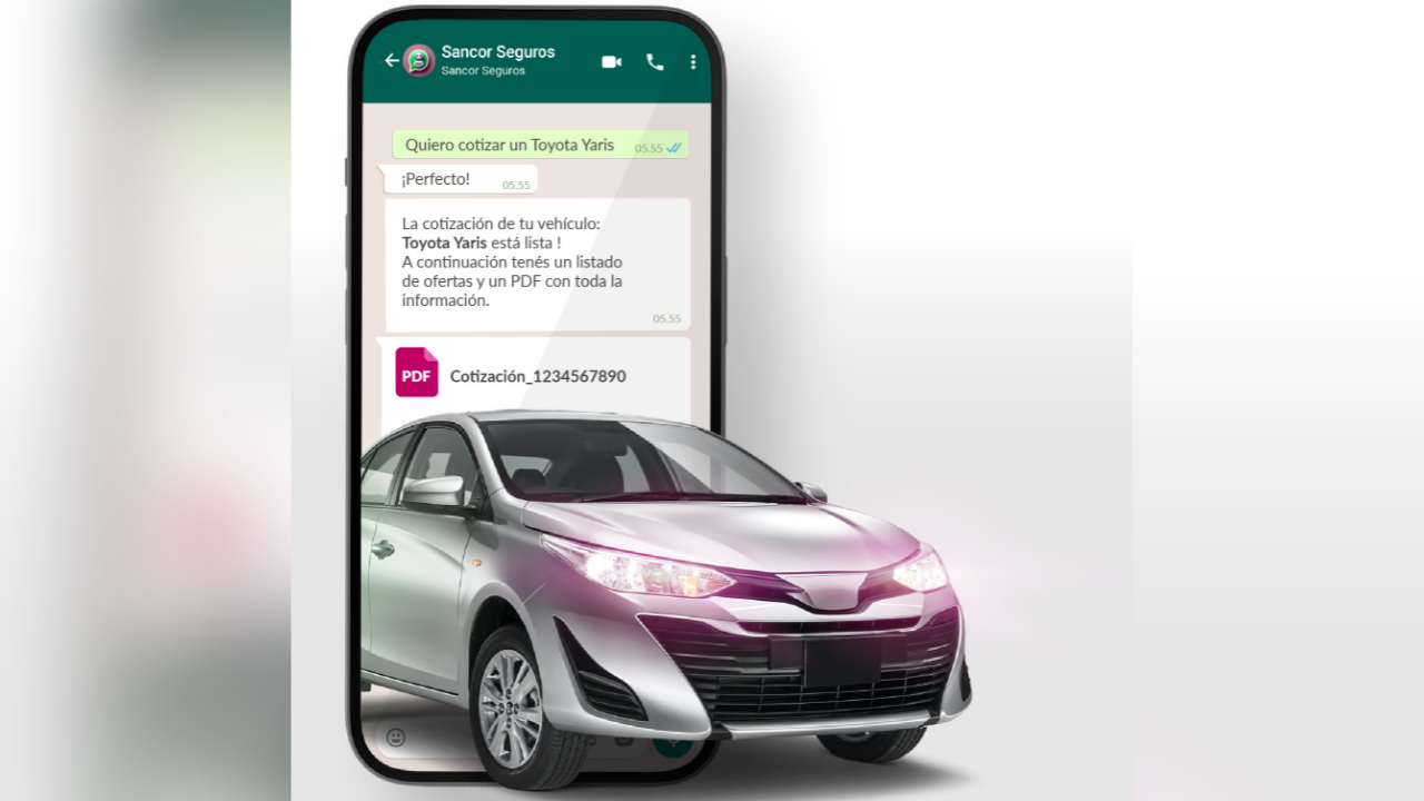 La aseguradora presentó una nueva herramienta que combina tecnología e IA para facilitar la cotización desde el celular.